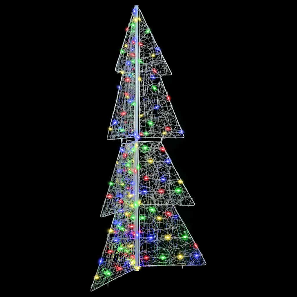 Weihnachtsbaum 160 LEDs Mehrfarbig 150 cm Acryl