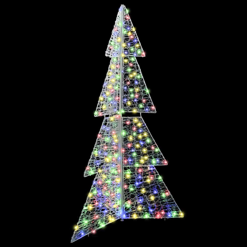 Weihnachtsbaum 240 LEDs Mehrfarbig 180 cm Acryl