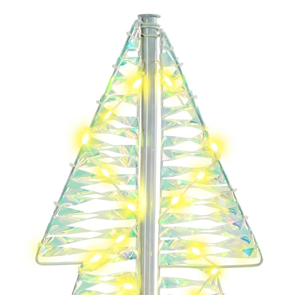 Weihnachtsbaum 100 LEDs Warmes Weiß 120 cm PET