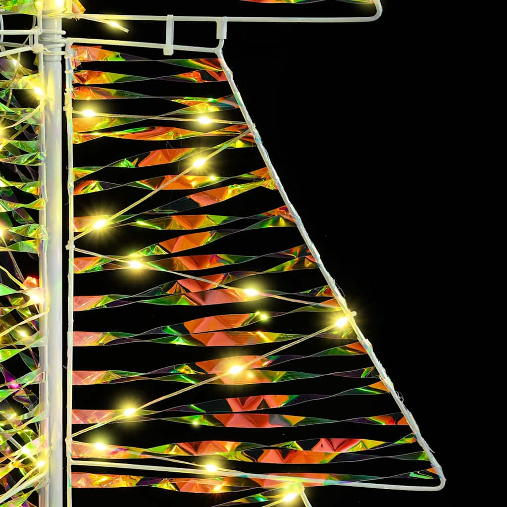 Weihnachtsbaum 100 LEDs Warmes Weiß 120 cm PET