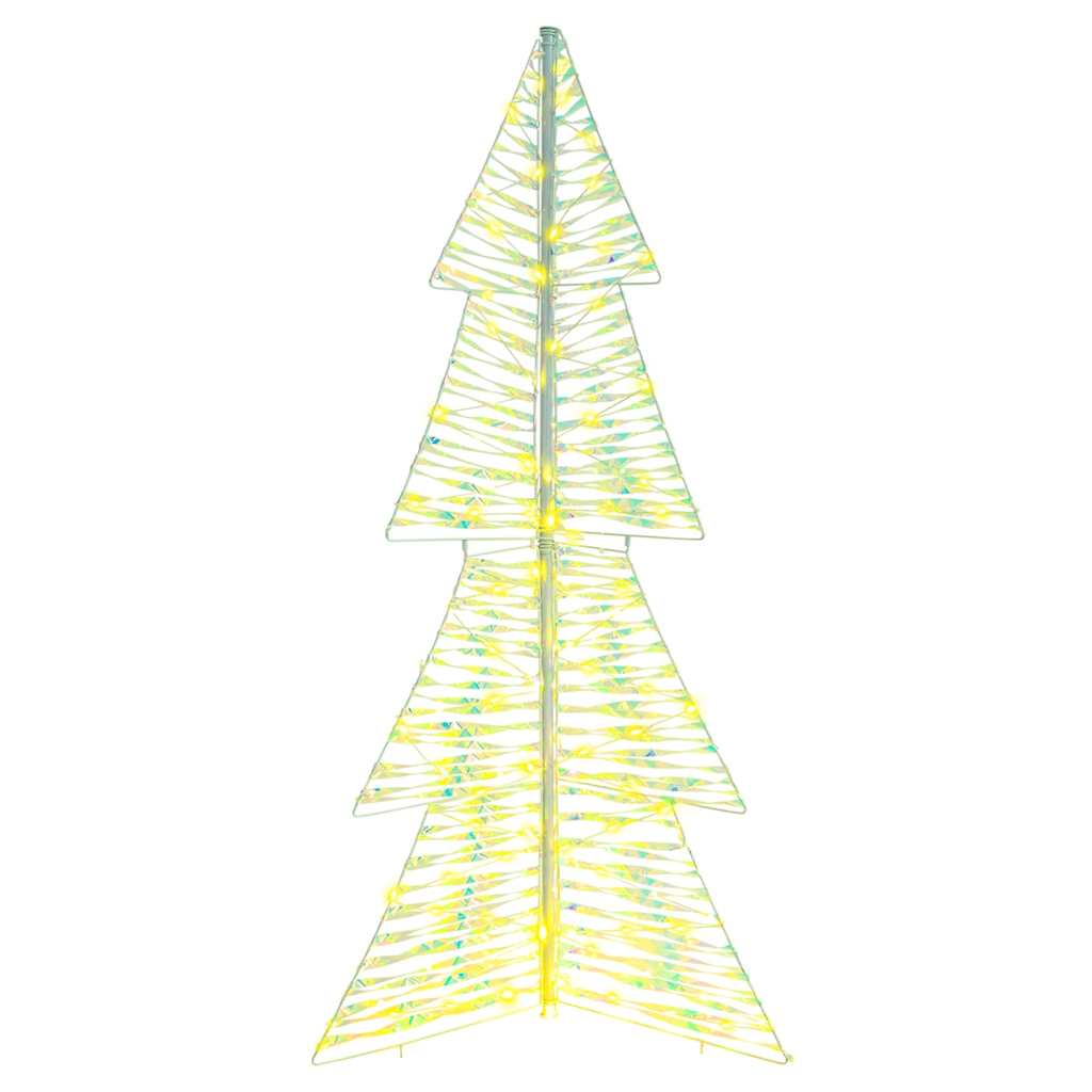 Weihnachtsbaum 160 LEDs Warmes Weiß 150 cm PET