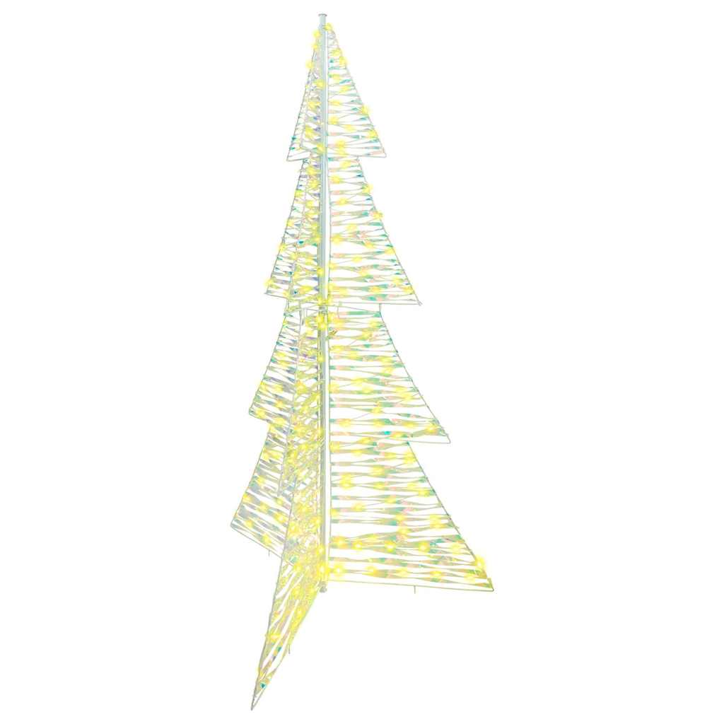 Weihnachtsbaum 240 LEDs Warmes Weiß 180 cm PET