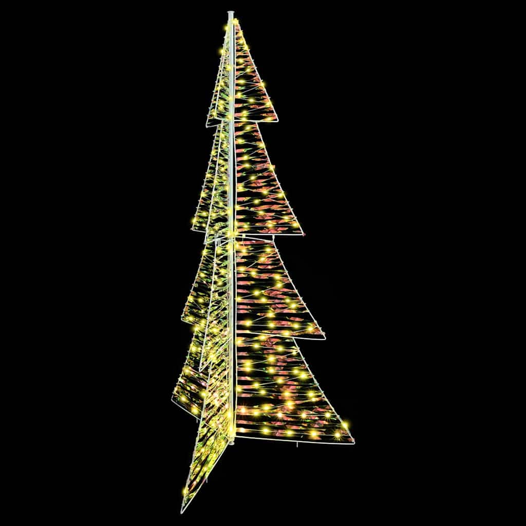 Weihnachtsbaum 240 LEDs Warmes Weiß 180 cm PET