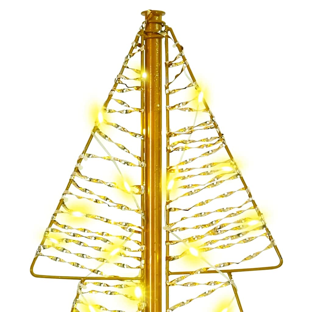 Weihnachtsbaum 100 LEDs Warmes Weiß 120 cm PET