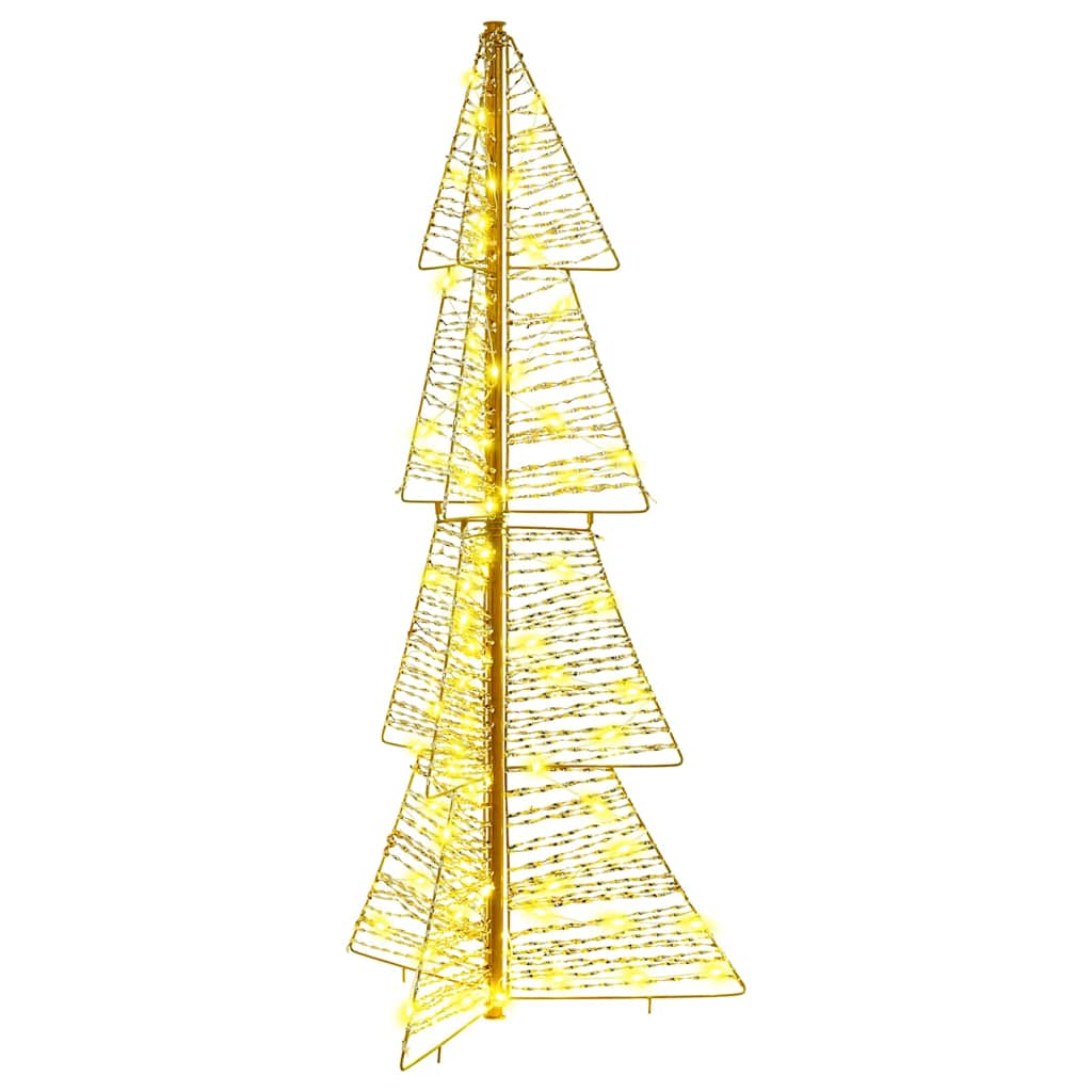 Weihnachtsbaum 100 LEDs Warmes Weiß 120 cm PET
