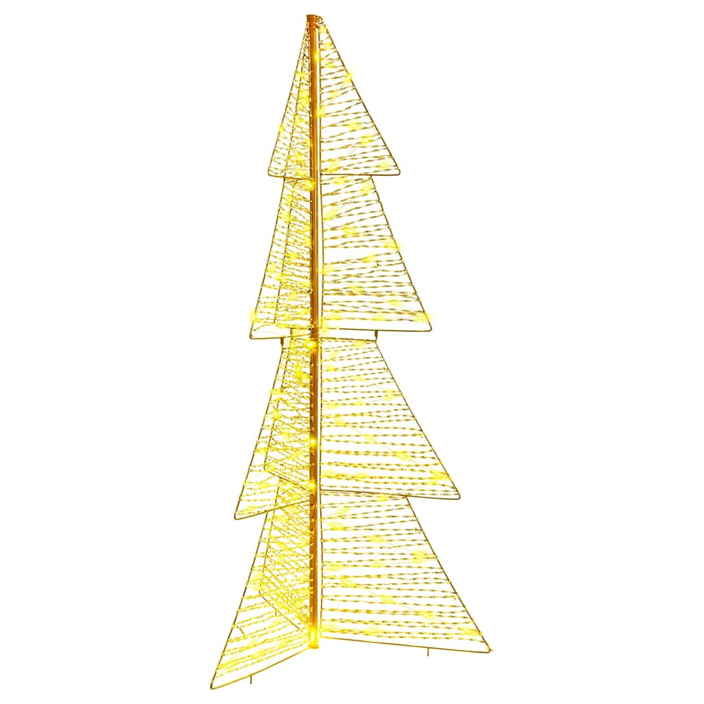 Weihnachtsbaum 160 LEDs Warmes Weiß 150 cm PET