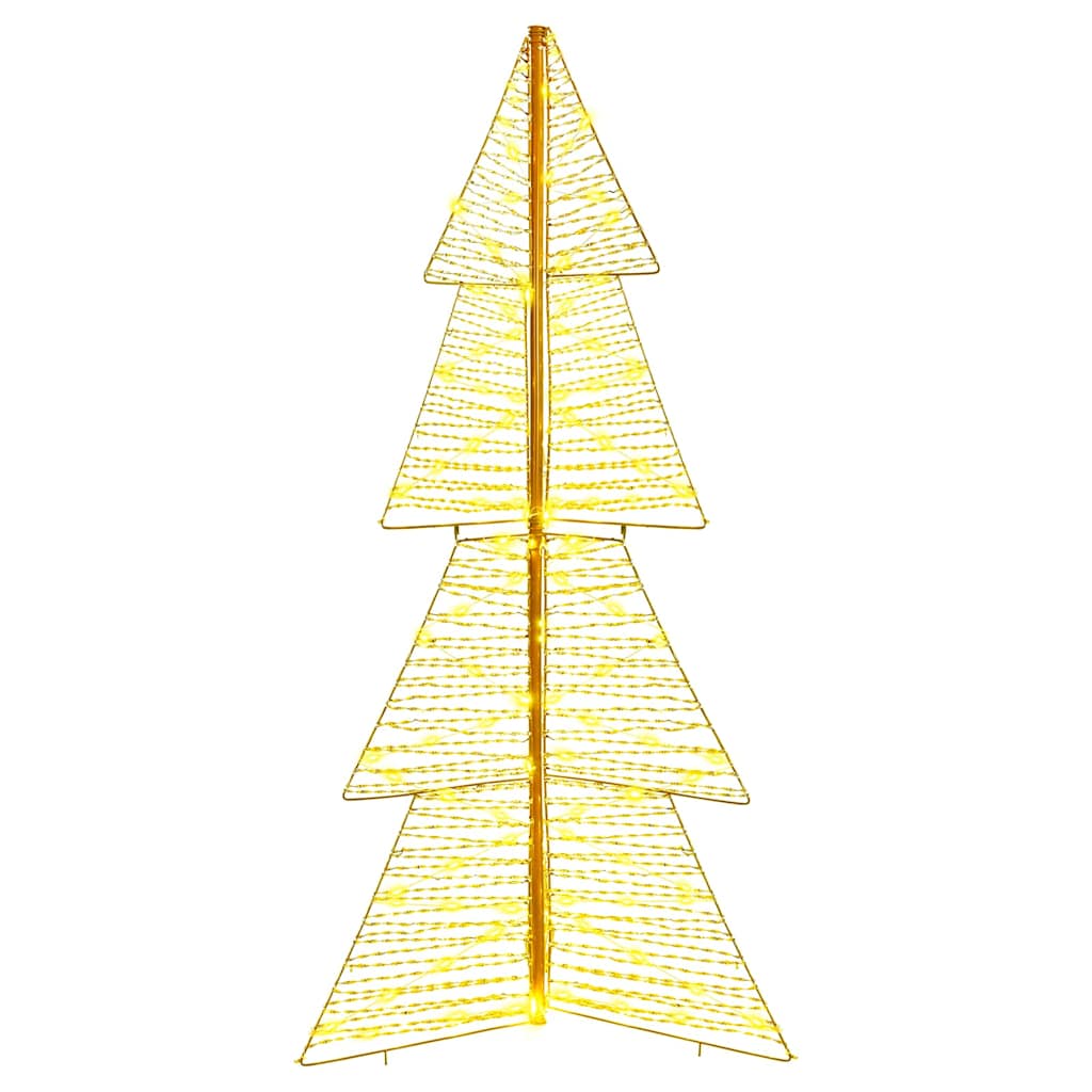 Weihnachtsbaum 160 LEDs Warmes Weiß 150 cm PET