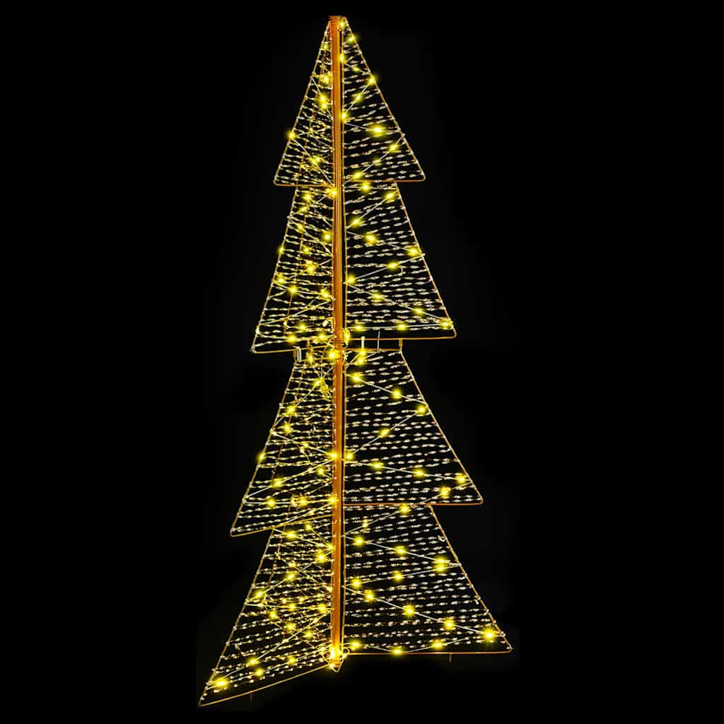 Weihnachtsbaum 160 LEDs Warmes Weiß 150 cm PET