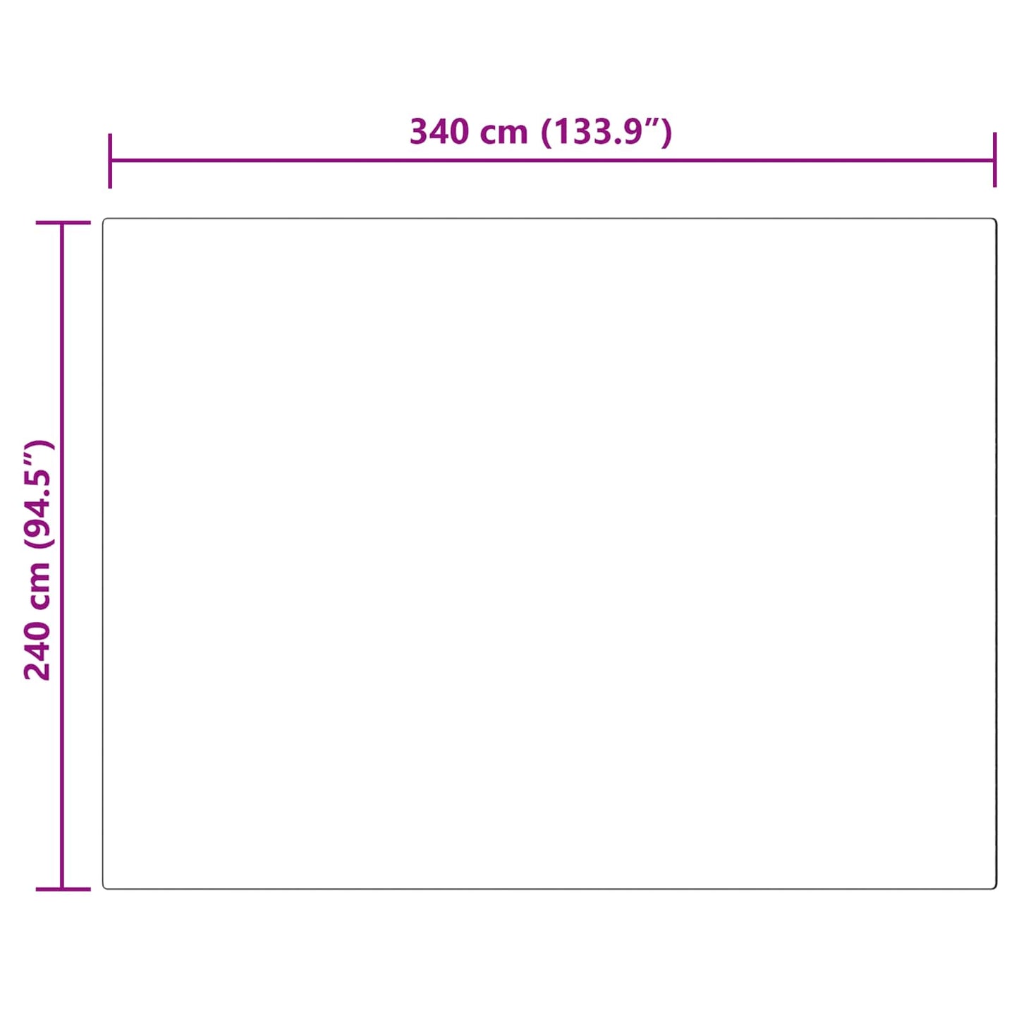 Teppich aus Kunstschaffell TAFALLA Beige 240 x 340 cm Polyester
