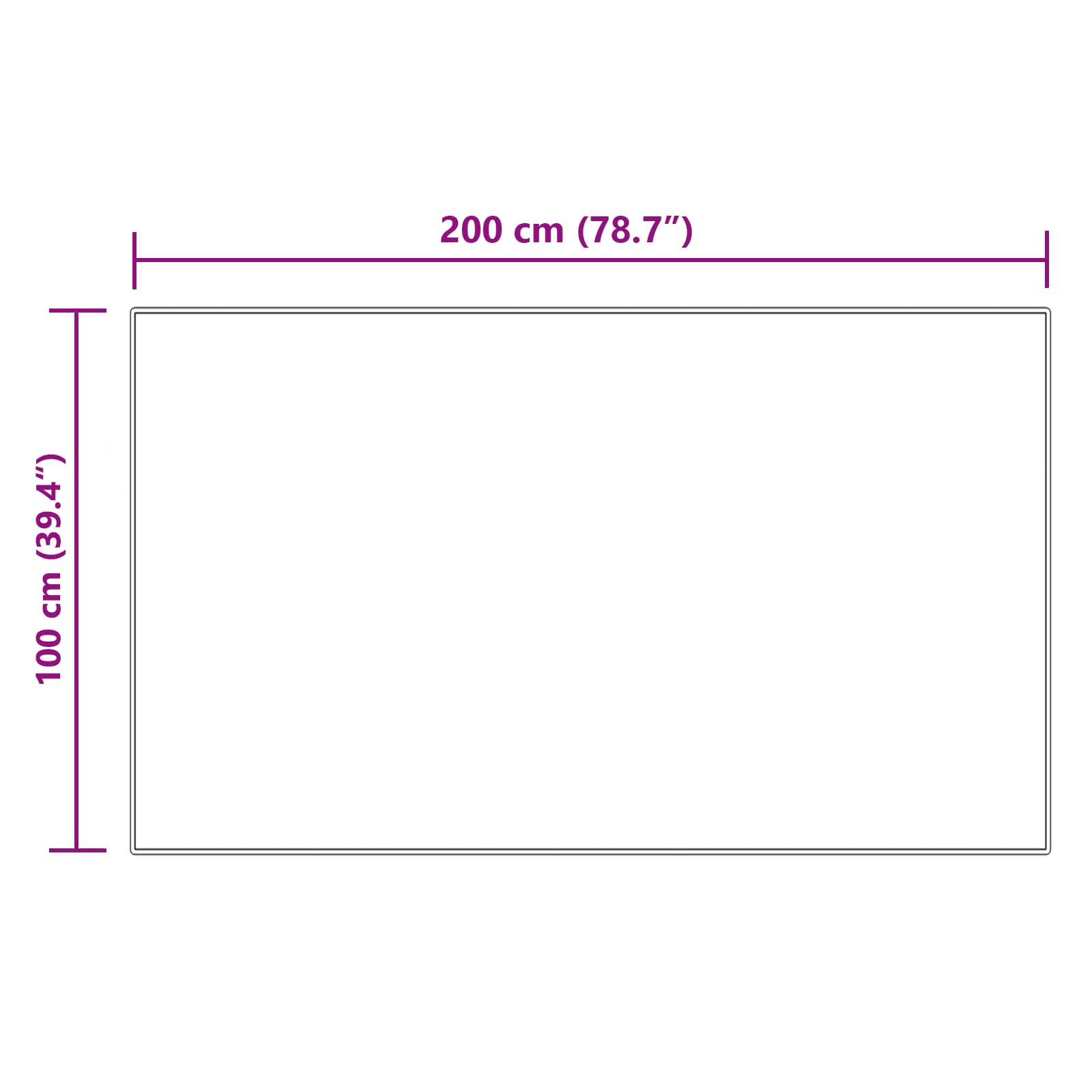 Teppich aus Kunstschaffell TAFALLA Creme 100 x 200 cm Polyester