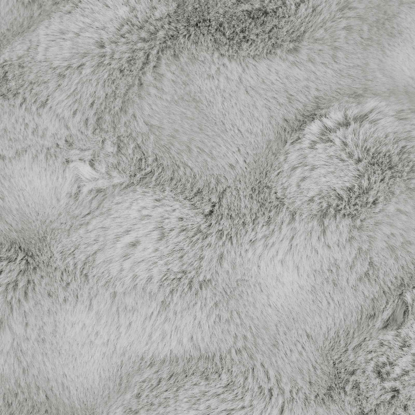Rutschfeste Decke aus Kunstkaninchenfell Olite Grau Polyester