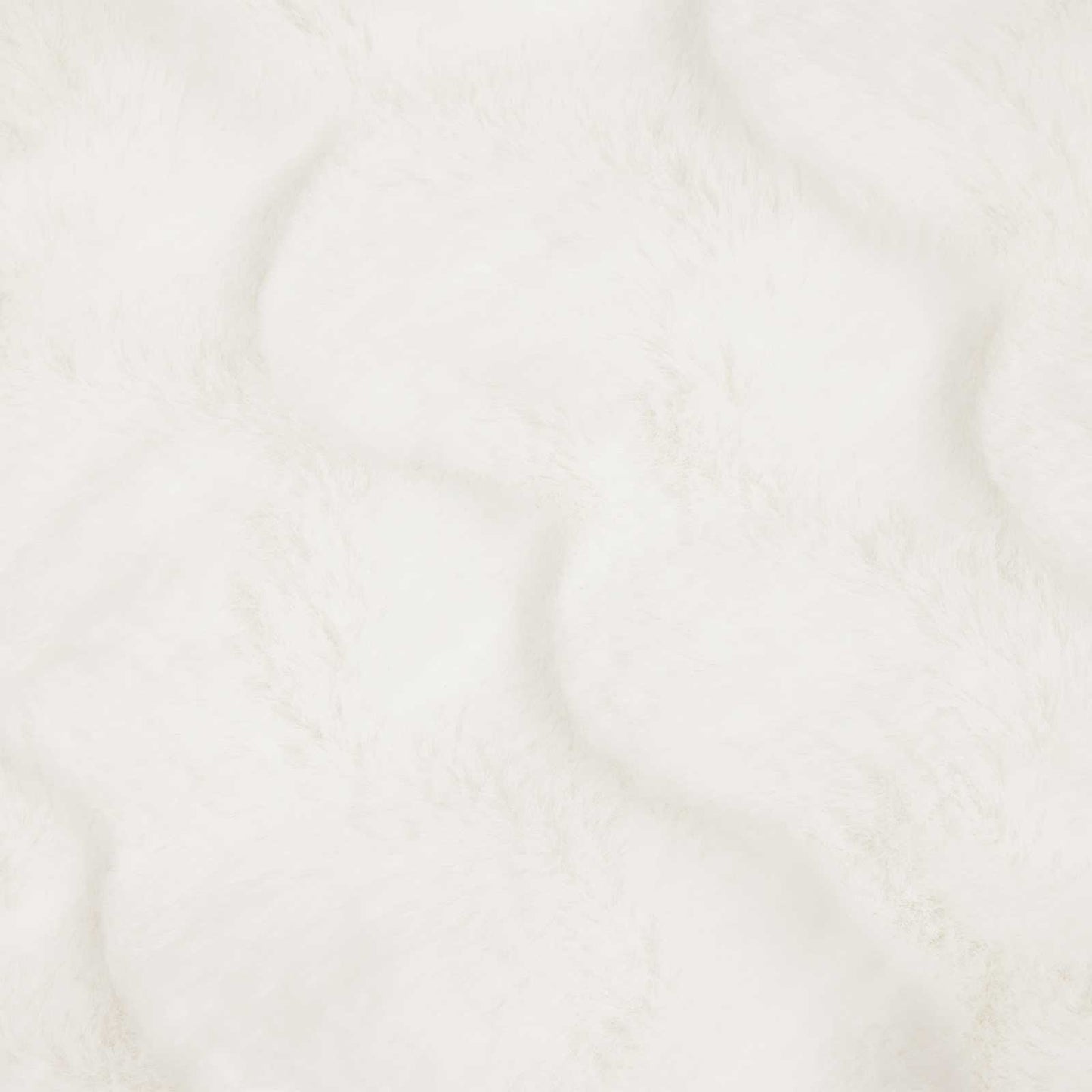 Rutschfeste Decke aus Kunstkaninchenfell Olite Weiß Polyester