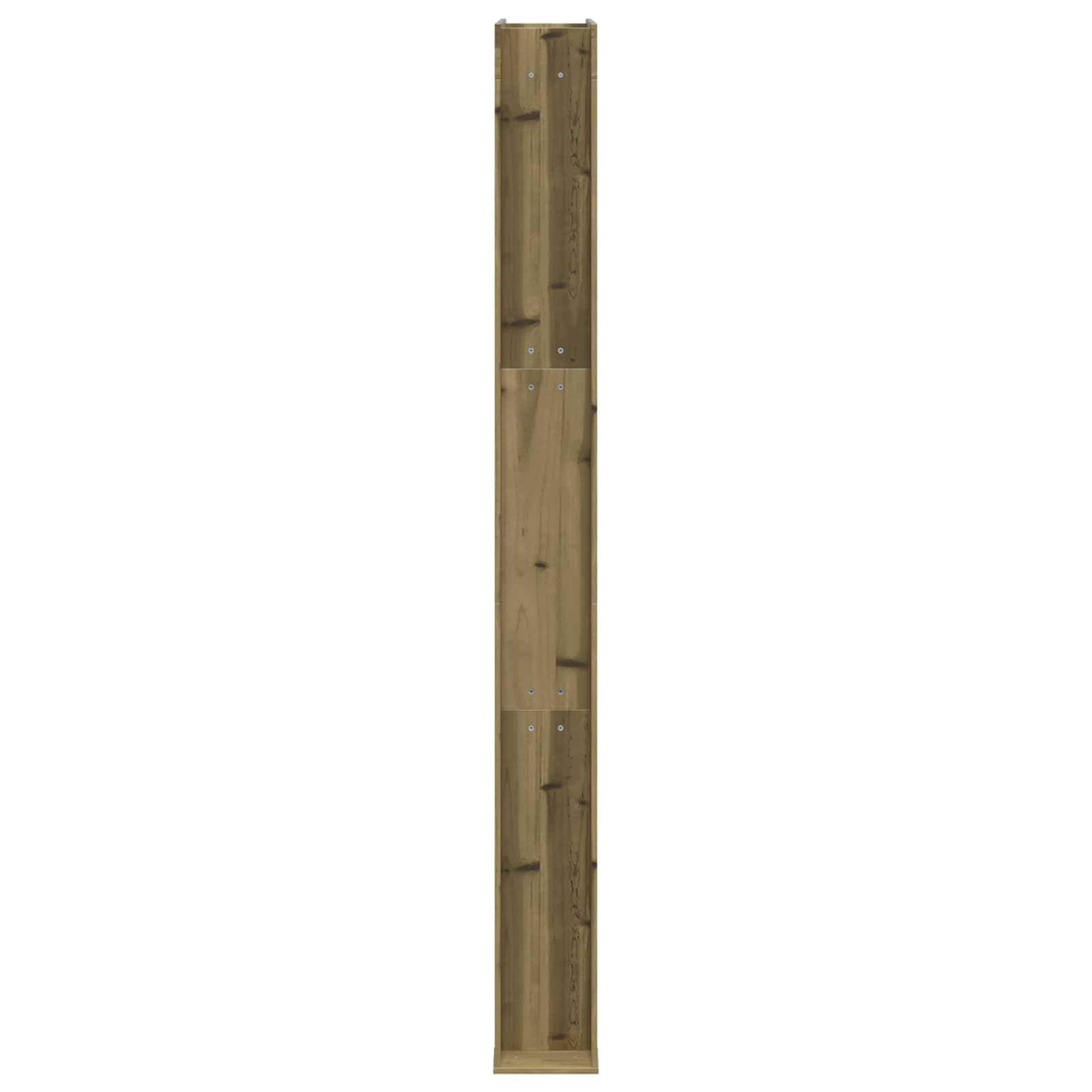 Gartendusche 226 cm Imprägniertes Kiefernholz und Edelstahl