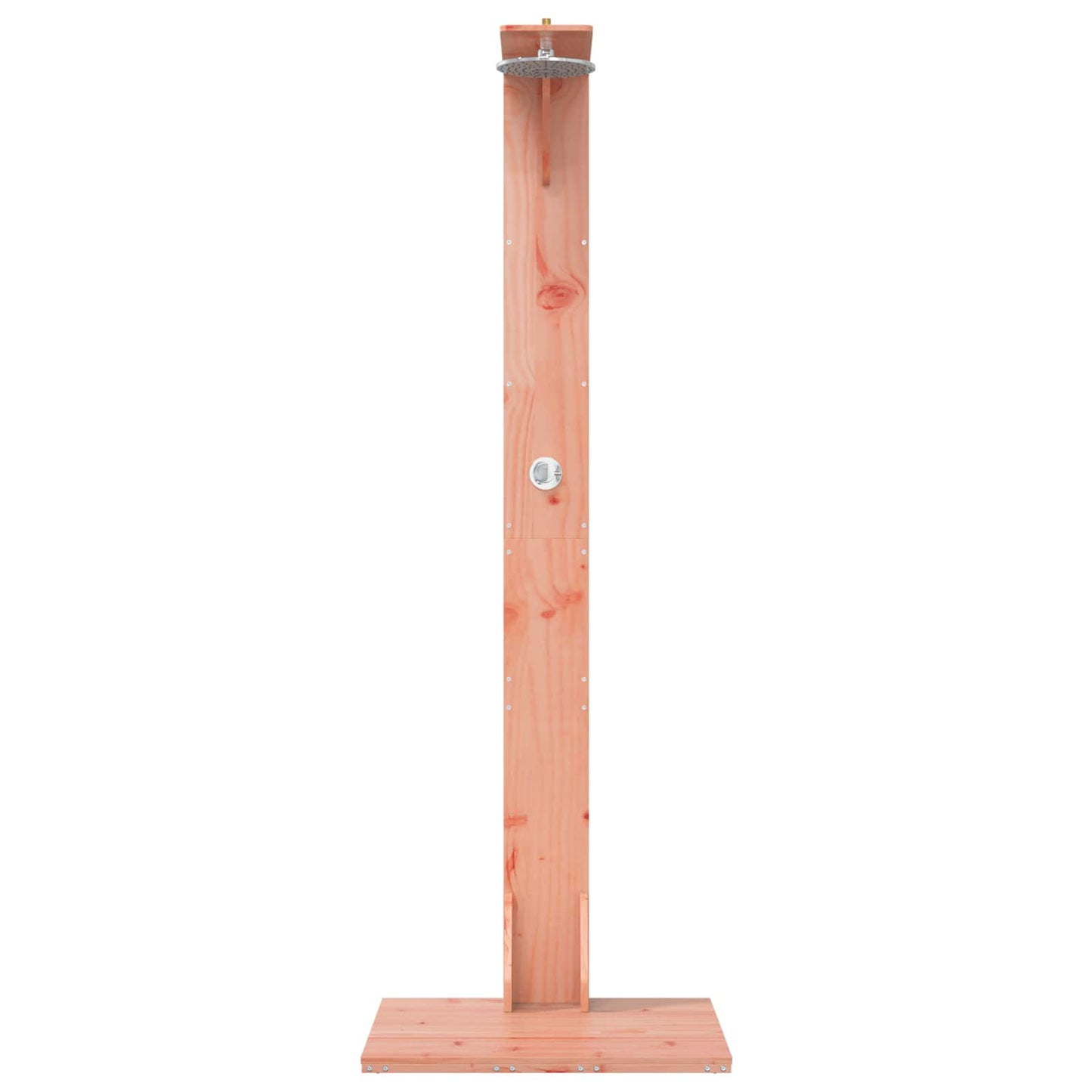 Gartendusche 214,5 cm Massives Douglasholz und Edelstahl Natur
