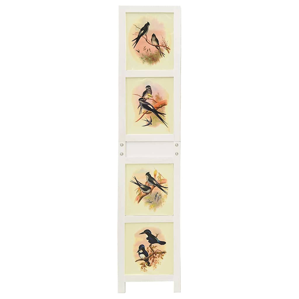 Romdivider-Panel Weiß 212 x 165 cm MDF