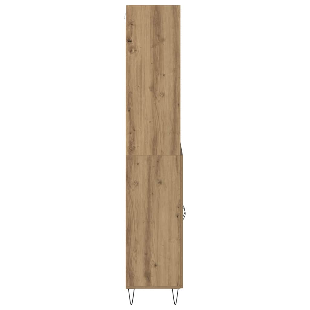 Highboard 2 pcs Artisan-Eiche 69,5 x 34 x 180 cm Holzwerkstoff