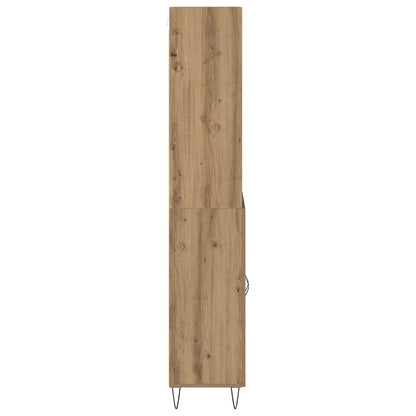 Highboard 2 stk. Artisan-Eiche 69,5 x 34 x 180 cm