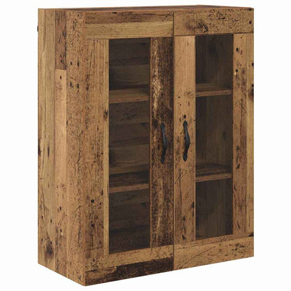 Highboard Altholz 69,5 x 34 x 90 cm Holzwerkstoff