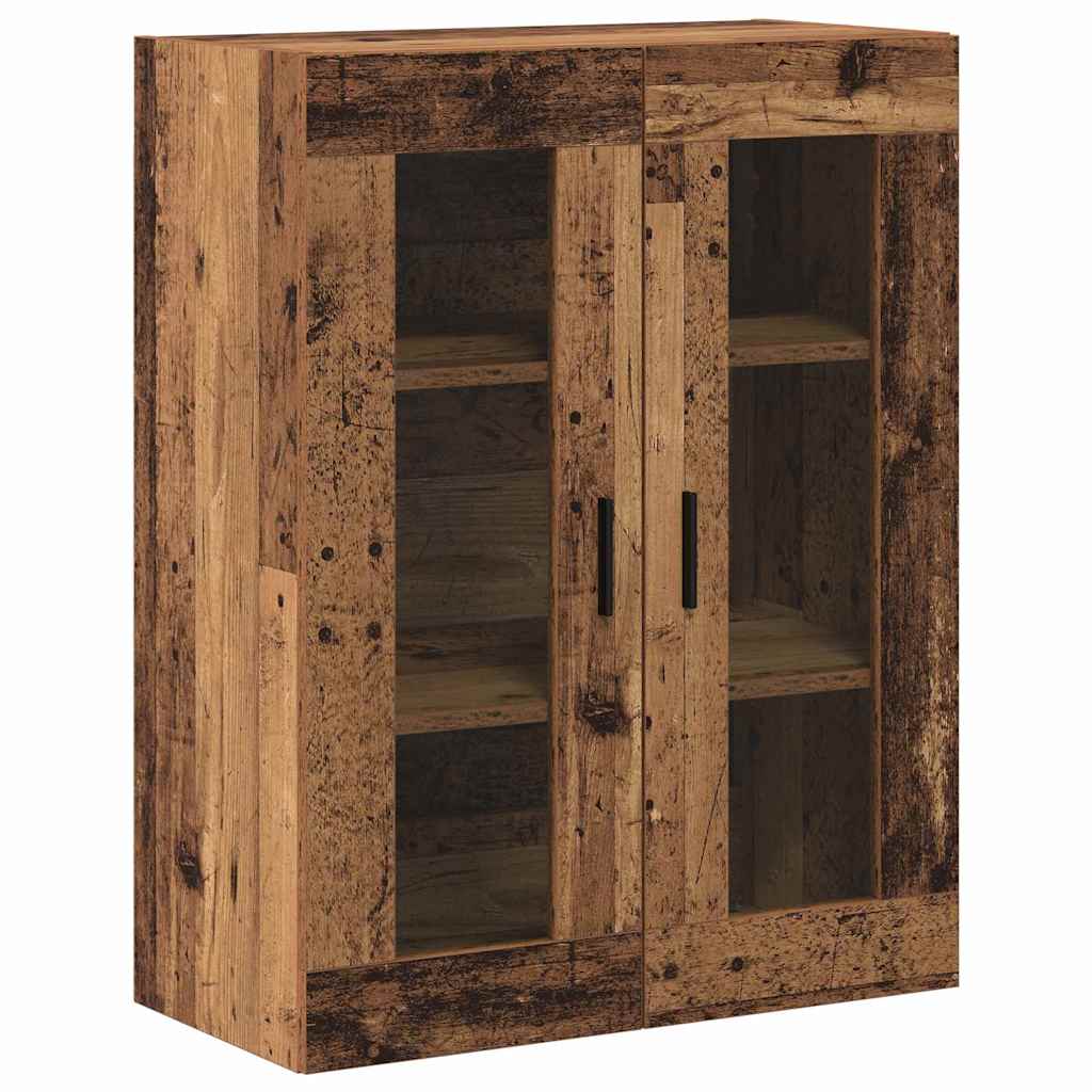 Highboard 2 stk. Altholz 69,5 x 34 x 180 cm Holzwerkstoff