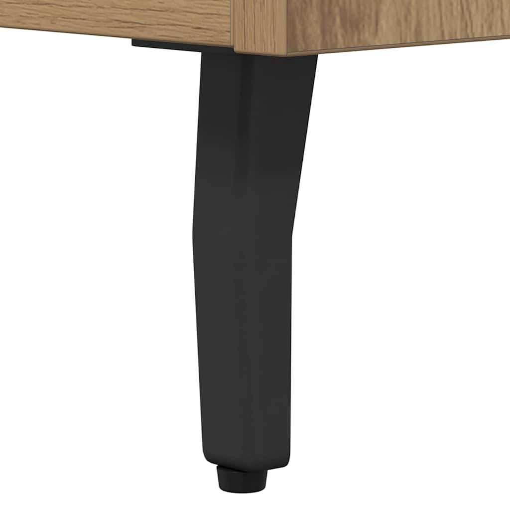 Highboard 2 stk. Artisan-Eiche 69,5 x 34 x 180 cm Holzwerkstoff