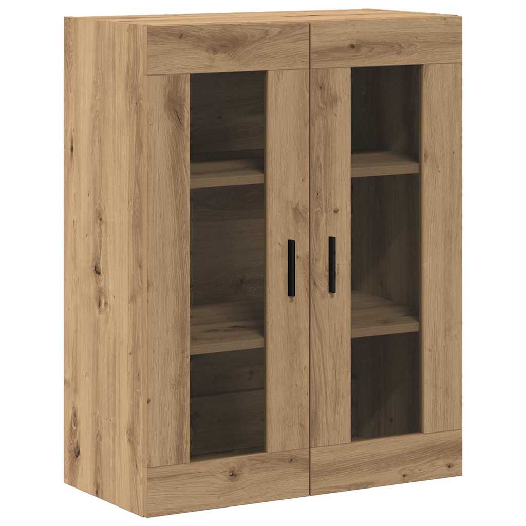 Highboard 2 stk. Artisan-Eiche 69,5 x 34 x 180 cm Holzwerkstoff