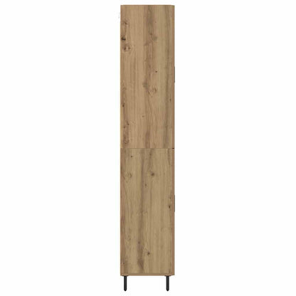 Highboard 2 stk. Artisan-Eiche 69,5 x 34 x 180 cm Holzwerkstoff