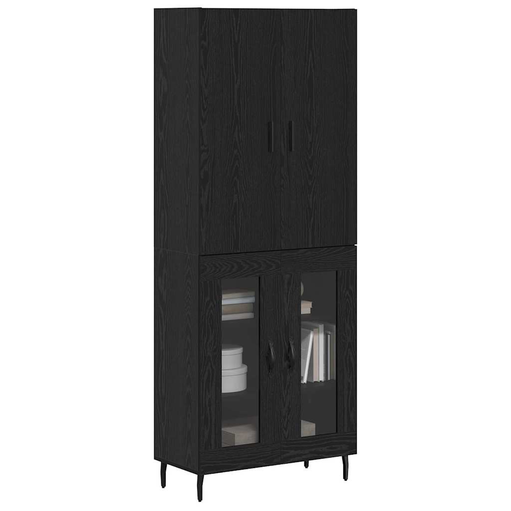 Highboard 2 stk. Artisan-Eiche 69,5 x 34 x 180 cm Holzwerkstoff