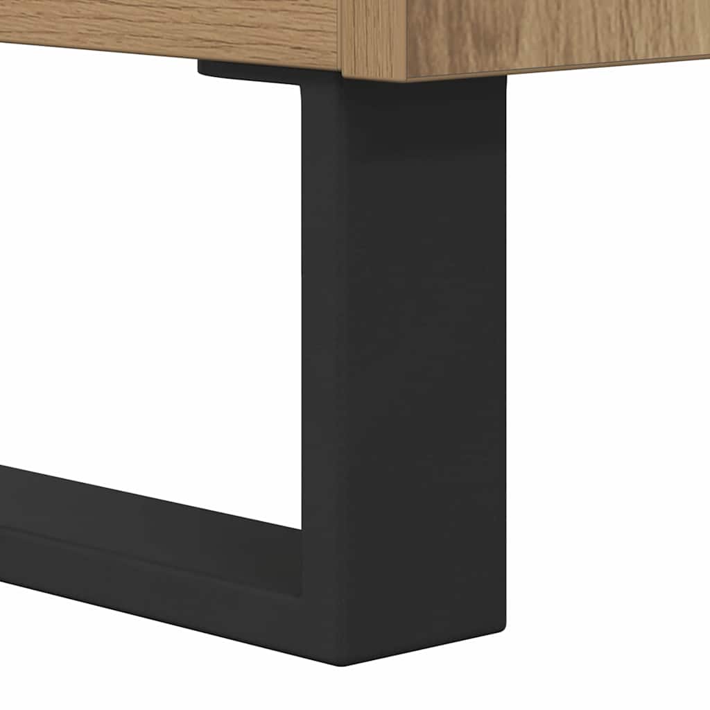Highboard 2 stk. Artisan-Eiche 69,5 x 34 x 180 cm