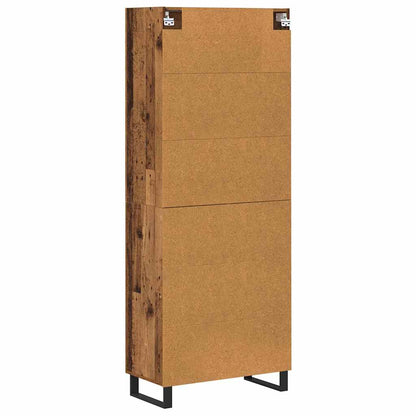 Highboard 2 stk. Altholz 69,5 x 34 x 180 cm