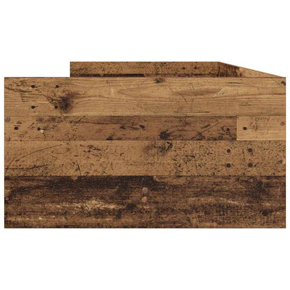 Bettrahmen Altholz 90 x 190 cm Massives Kiefernholz