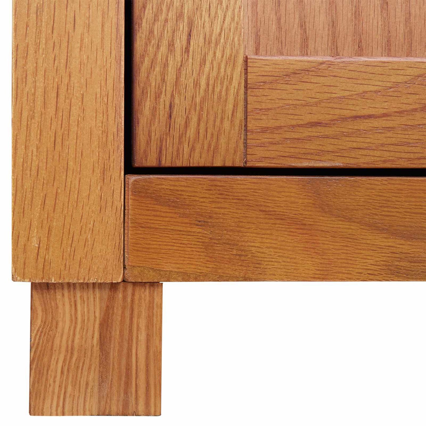 Schrank mit Speicher Braun 80 x 35 x 95 cm Massives Eichenholz