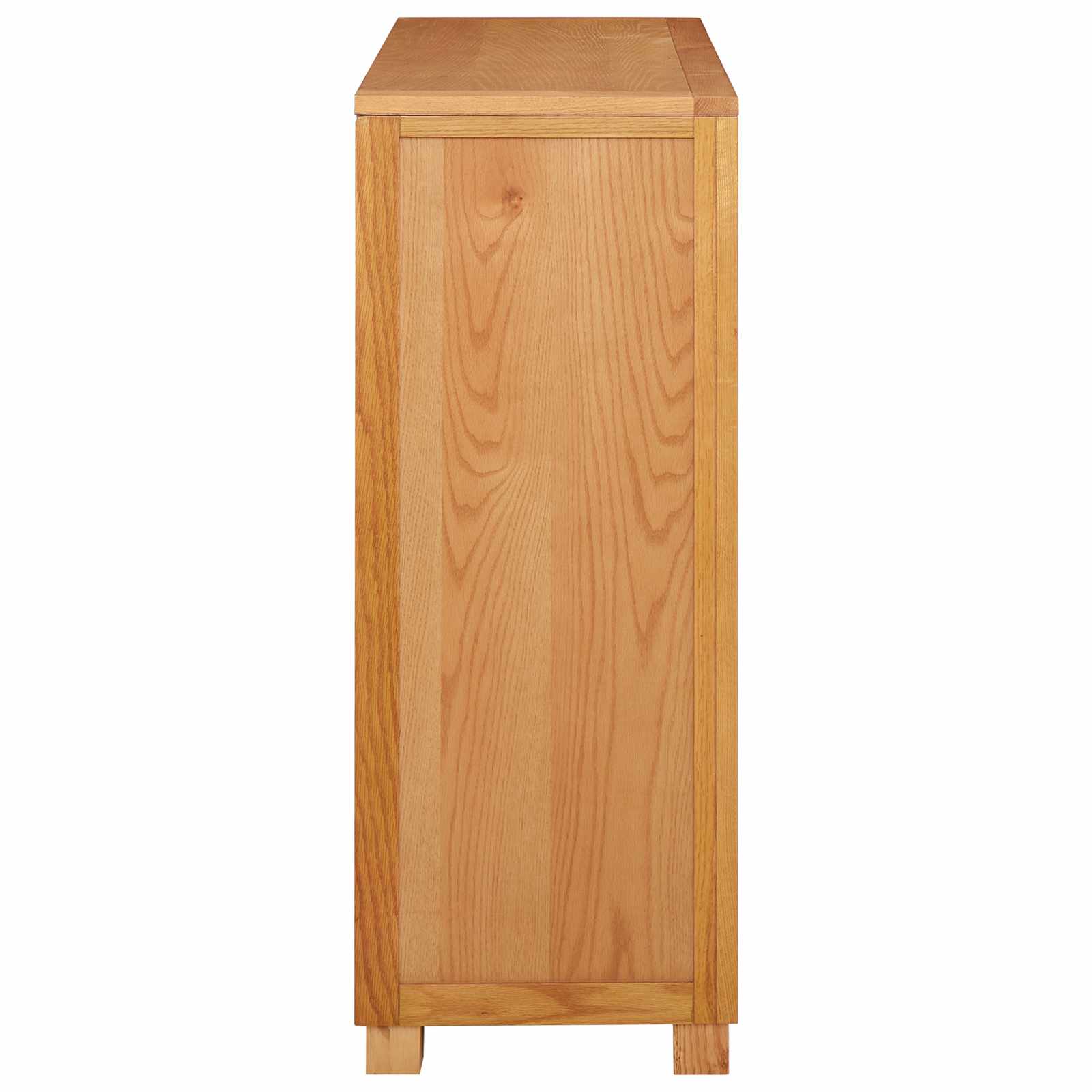 Schrank mit Speicher Braun 80 x 35 x 95 cm Massives Eichenholz