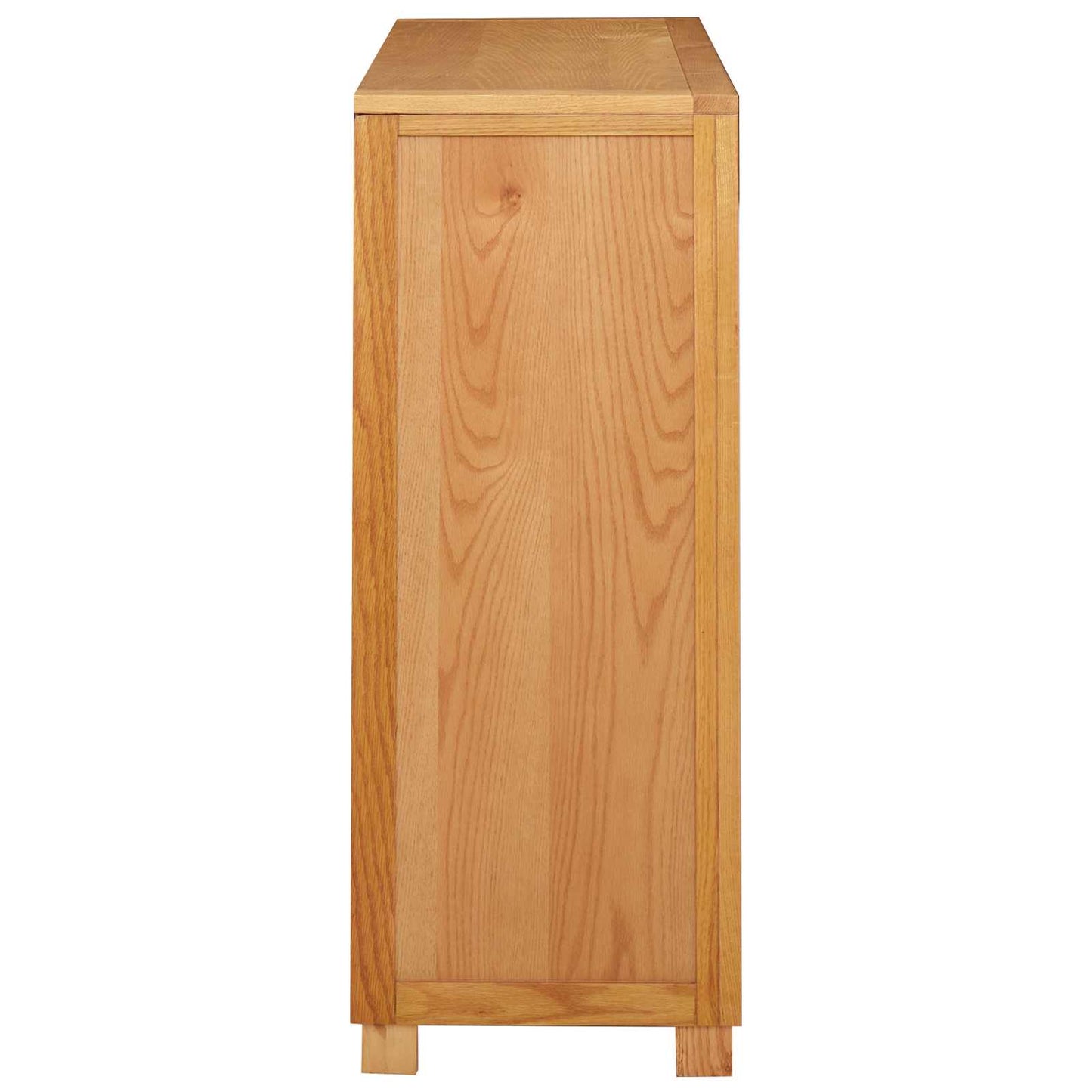 Schrank mit Speicher Braun 80 x 35 x 95 cm Massives Eichenholz