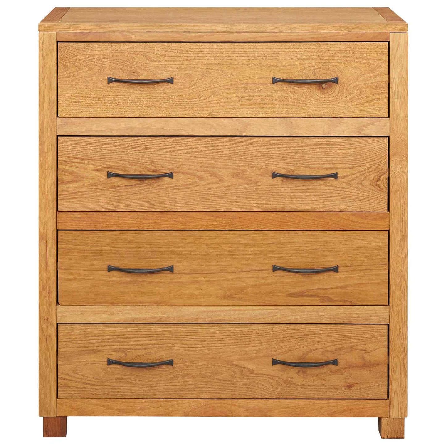 Schrank mit Speicher Braun 80 x 35 x 95 cm Massives Eichenholz