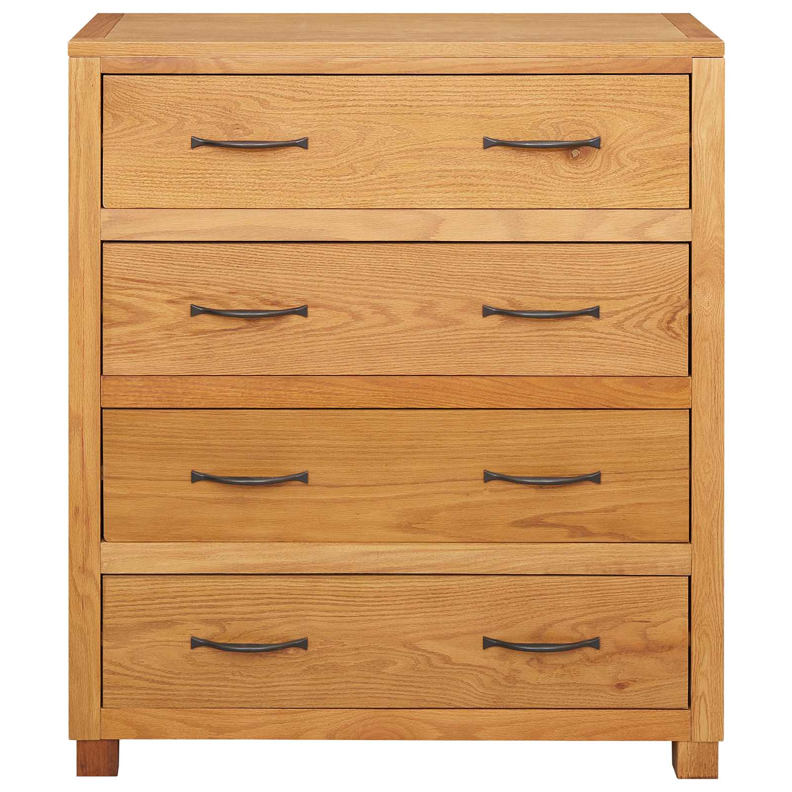 Schrank mit Speicher Braun 80 x 35 x 95 cm Massives Eichenholz