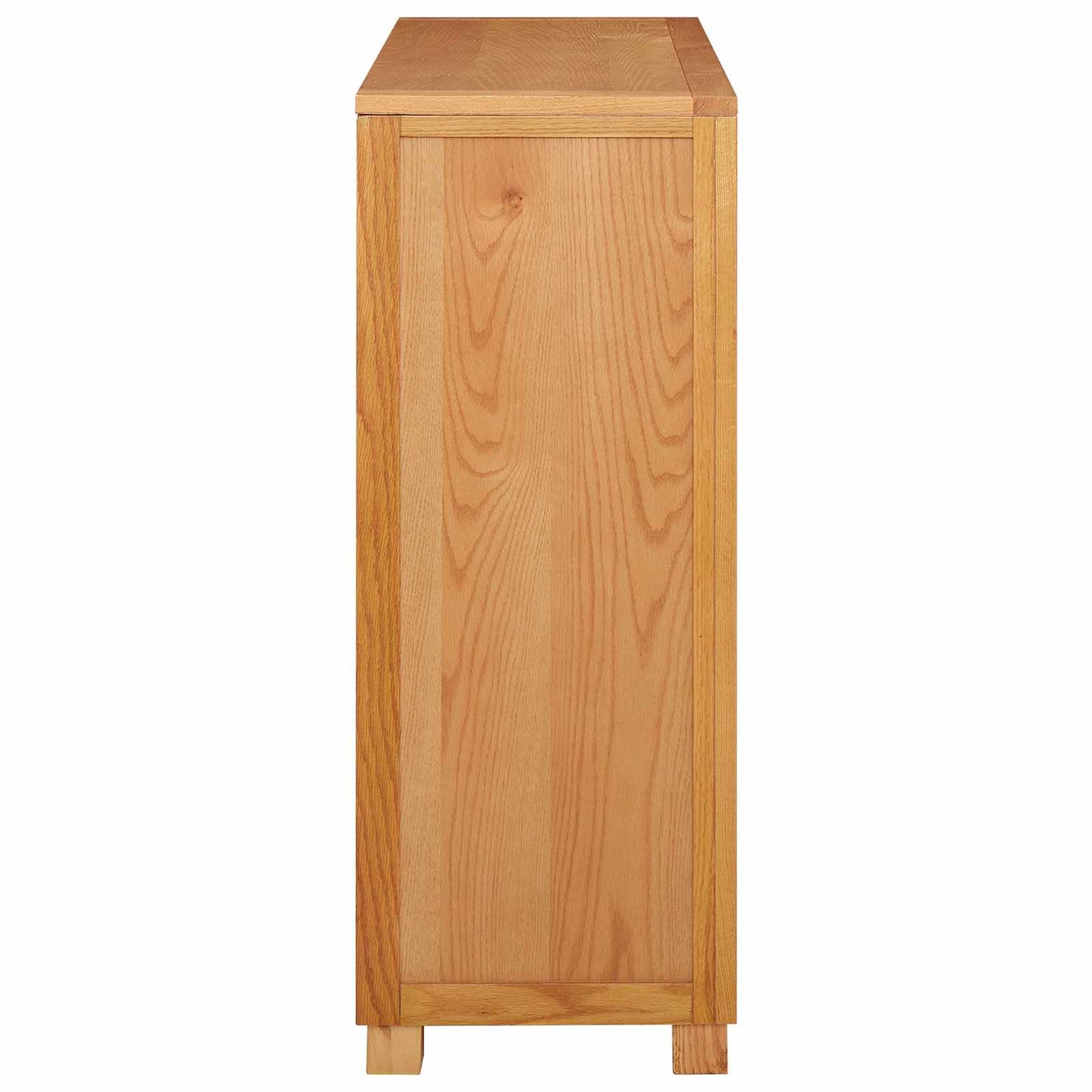 Schrank mit Speicher Braun 80 x 35 x 95 cm Massives Eichenholz