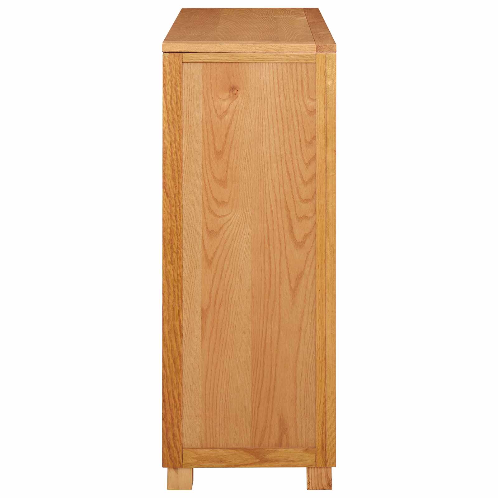 Schrank mit Speicher Braun 80 x 35 x 95 cm Massives Eichenholz