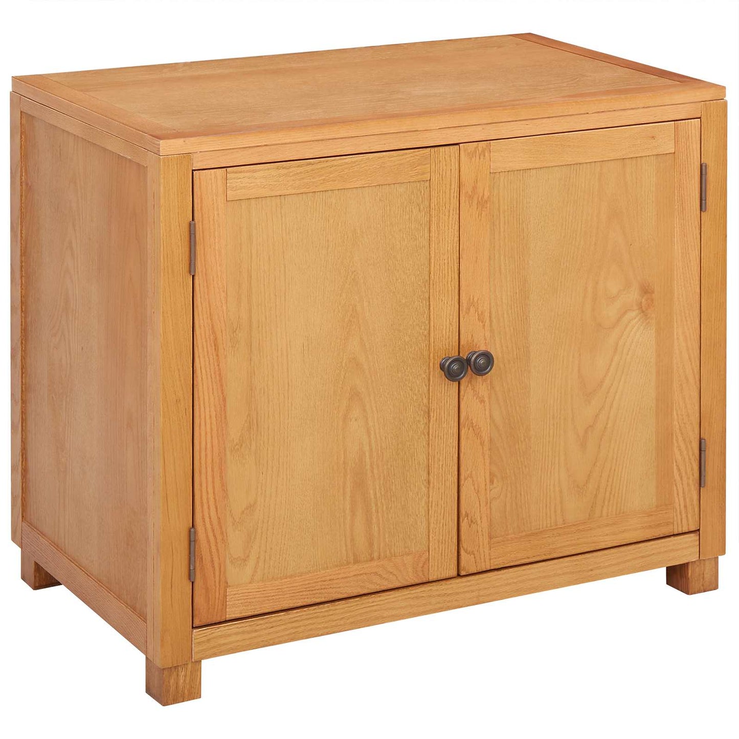 Schrank mit Speicher Braun 78 x 50 x 70 cm Massives Eichenholz