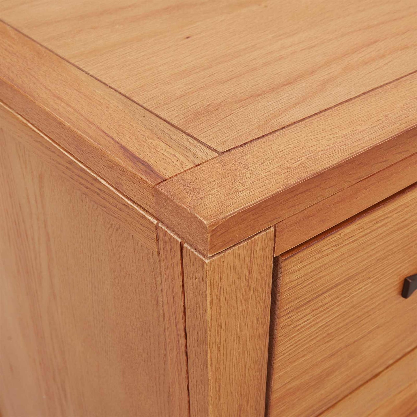 Schrank mit Speicher Braun 80 x 50 x 70 cm Massives Eichenholz