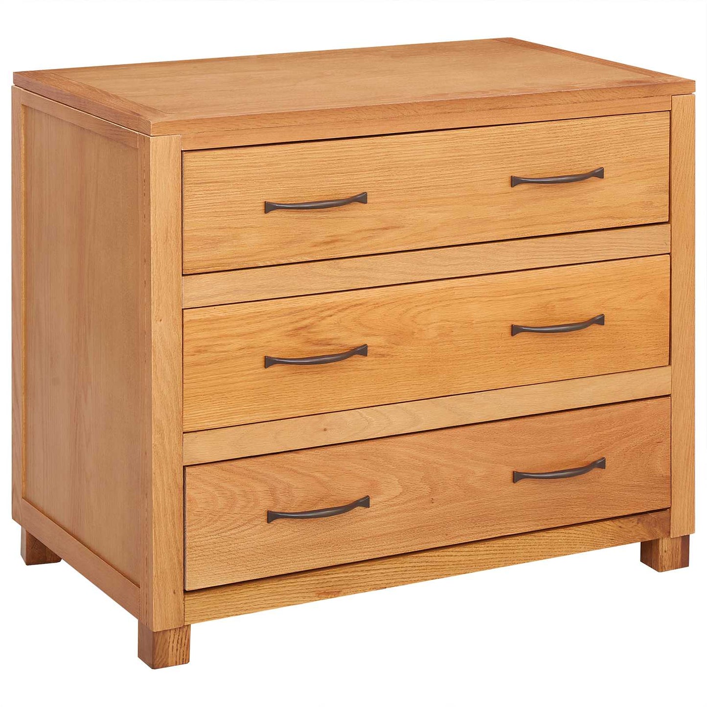 Schrank mit Speicher Braun 80 x 50 x 70 cm Massives Eichenholz
