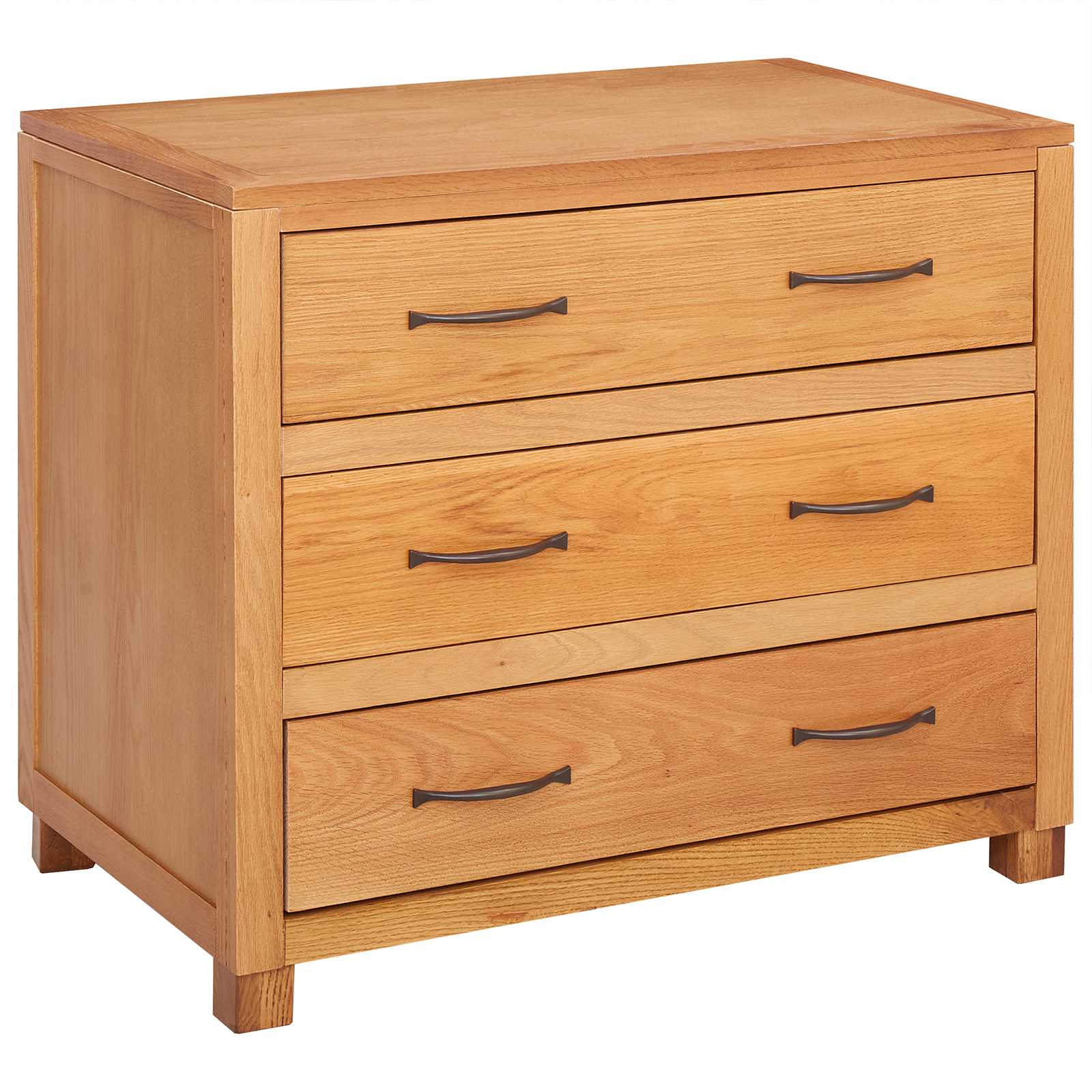 Schrank mit Speicher Braun 80 x 50 x 70 cm Massives Eichenholz