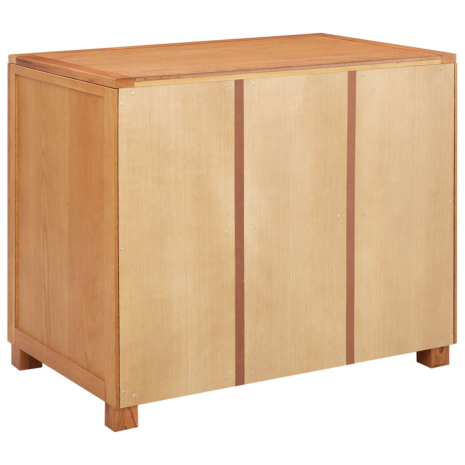 Schrank mit Speicher Braun 80 x 50 x 70 cm Massives Eichenholz