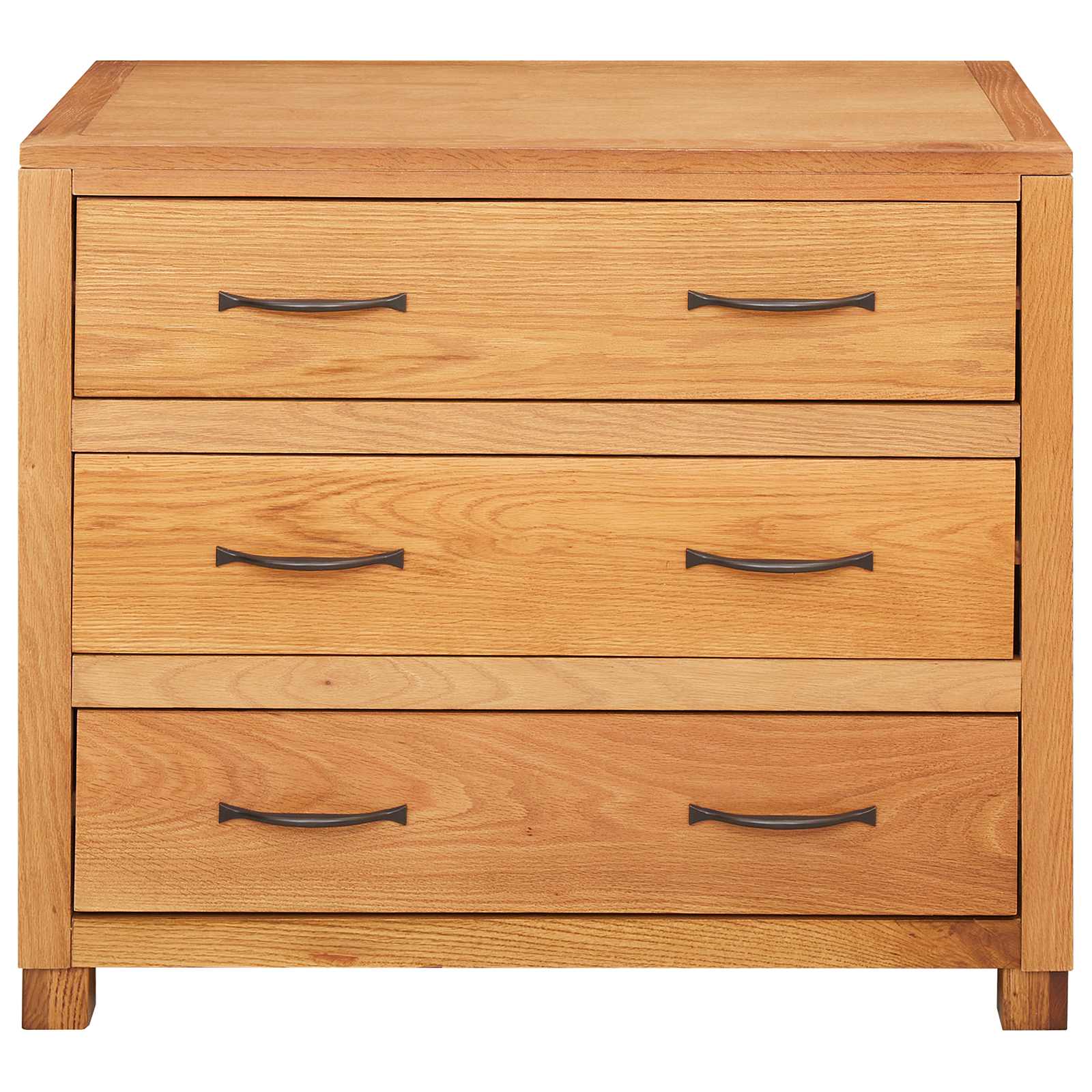 Schrank mit Speicher Braun 80 x 50 x 70 cm Massives Eichenholz