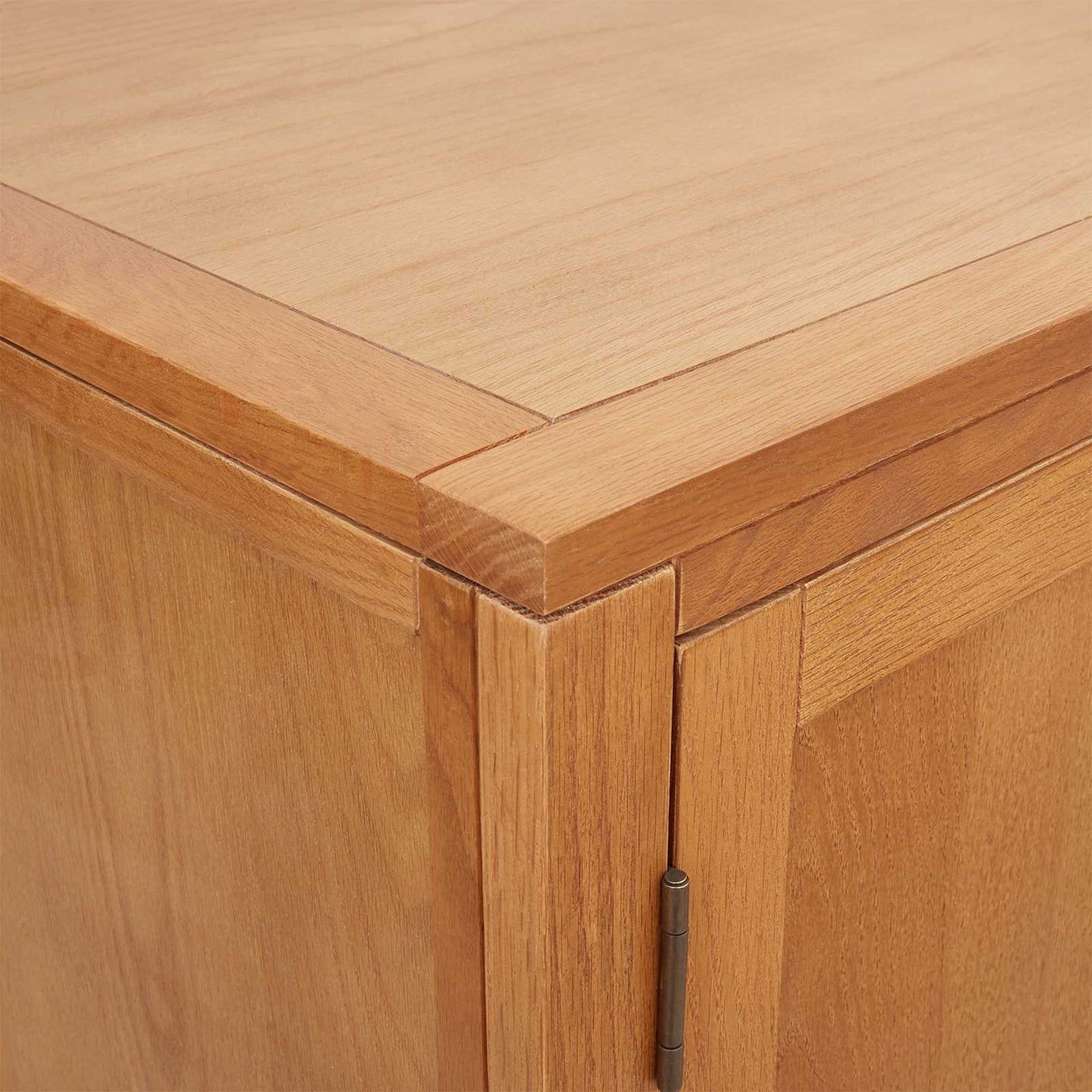 Kleiderschrank Braun 80 x 50 x 115 cm Massives Eichenholz