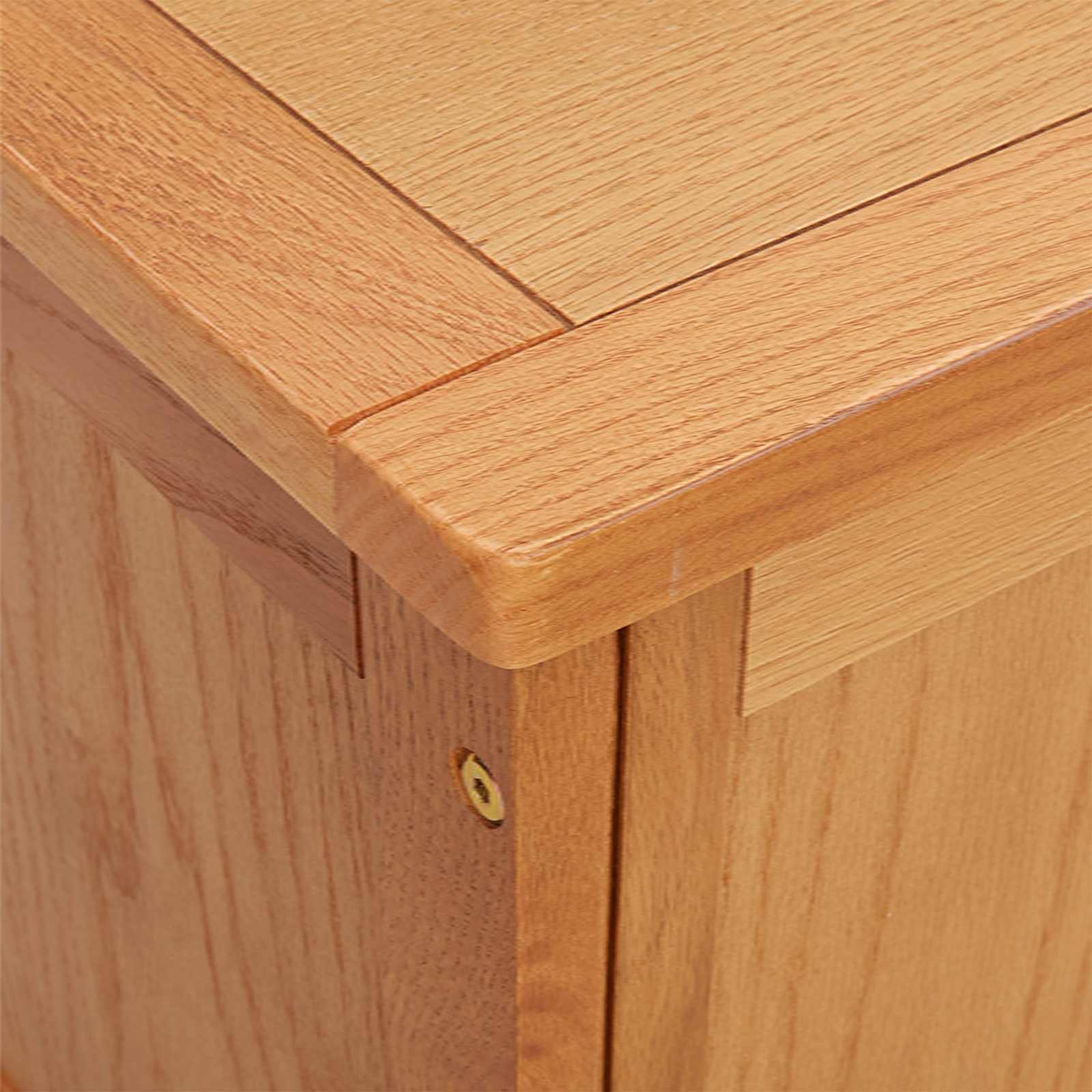 Aufbewahrungsbox 90 x 45 x 45 cm Massives Eichenholz