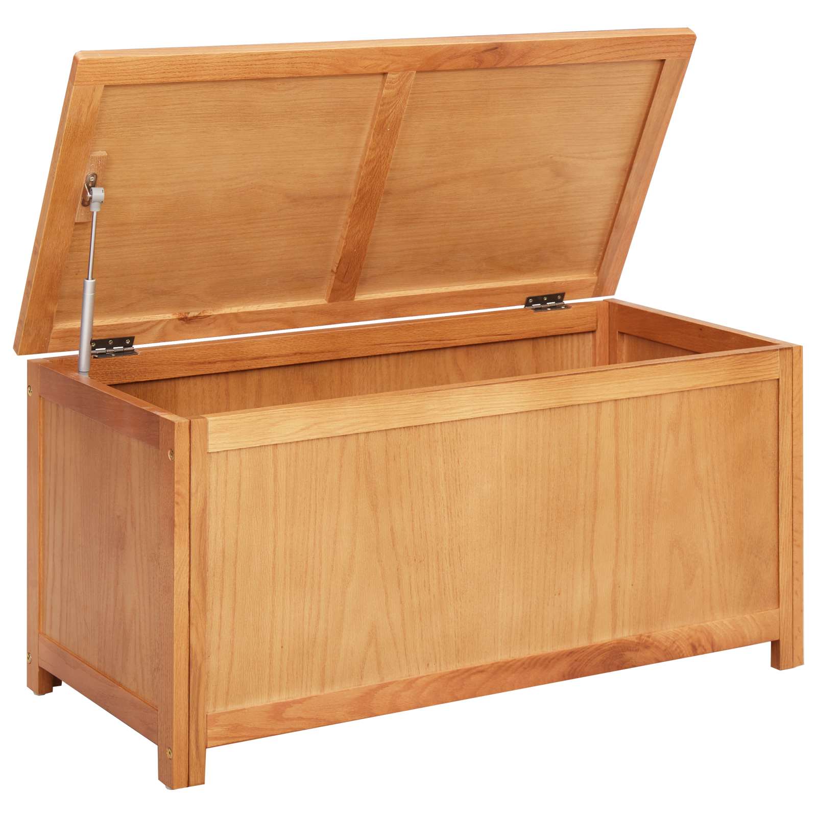 Aufbewahrungsbox 90 x 45 x 45 cm Massives Eichenholz