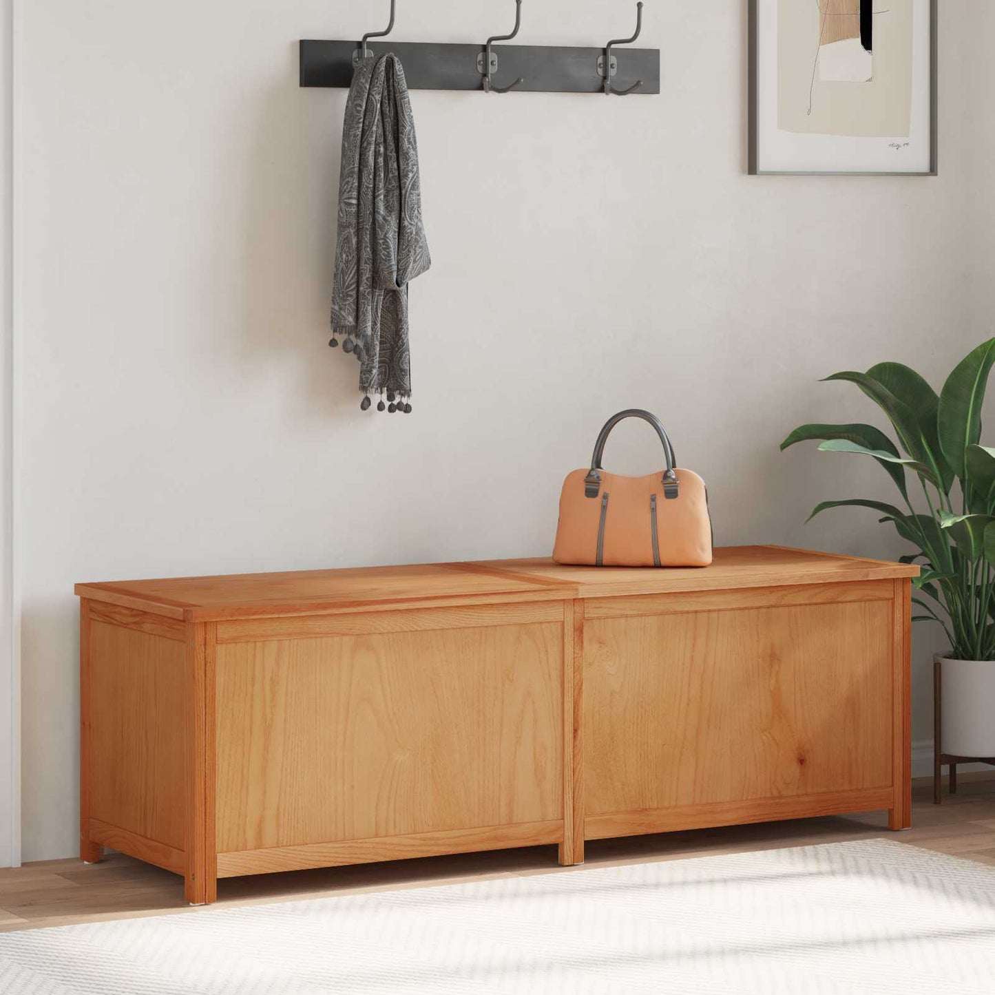 Aufbewahrungsbox 150 x 45 x 45 cm Massives Eichenholz