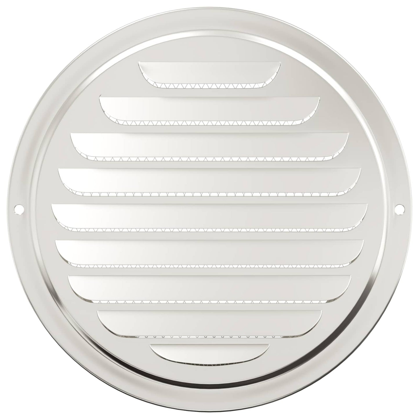 Lüftungsgitter 4 Stk. Silber 150 mm Edelstahl