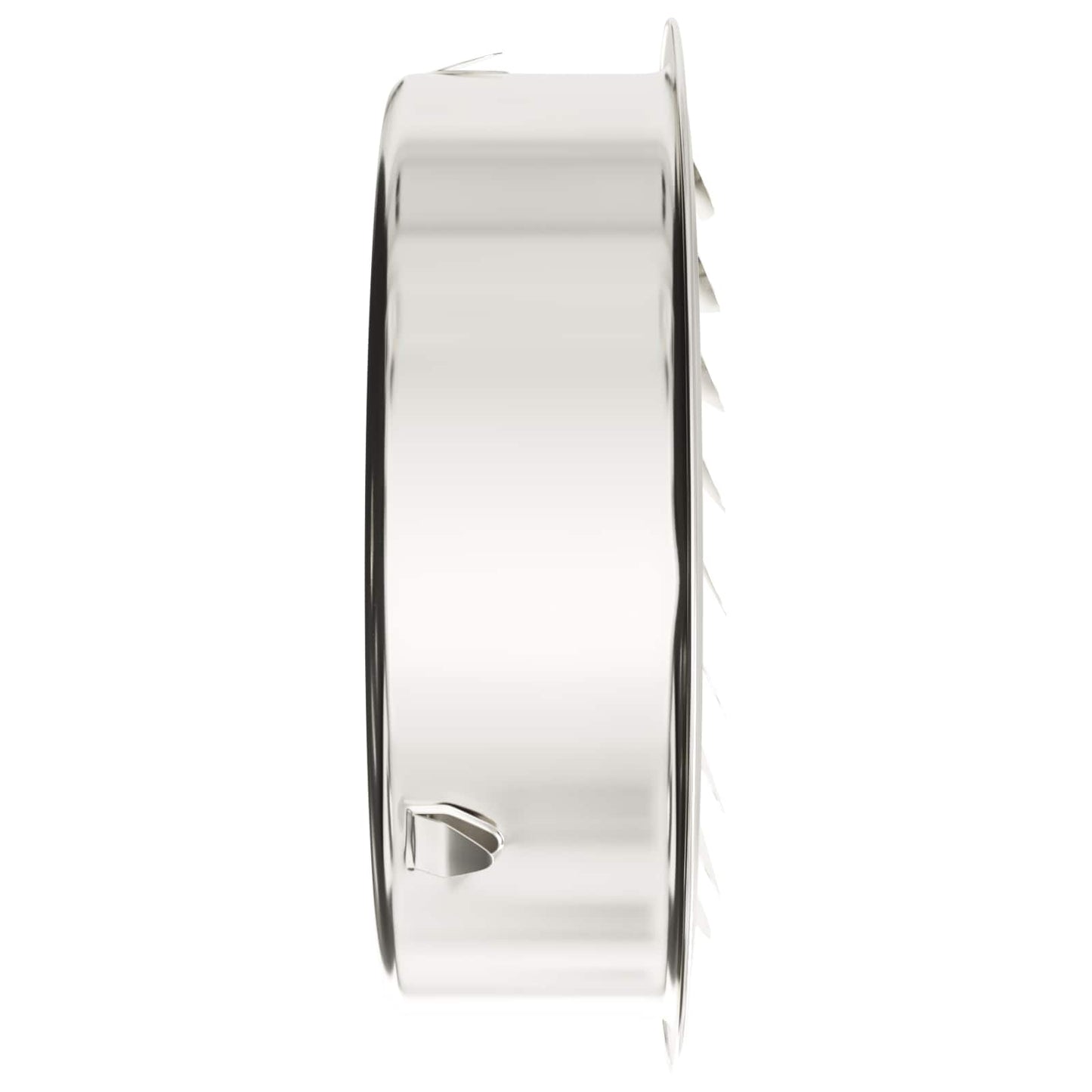 Lüftungsgitter 4 Stk. Silber 150 mm Edelstahl