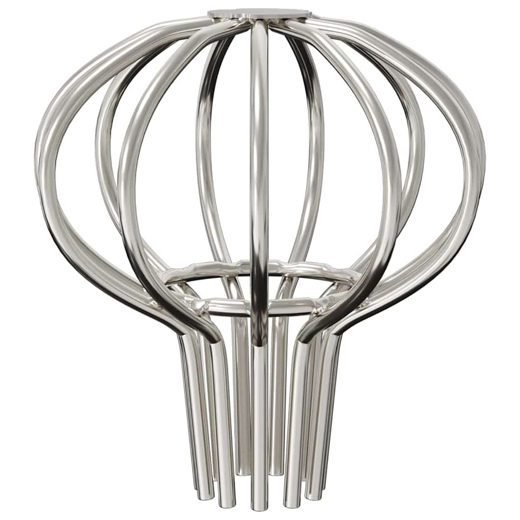 Dachrinnenblattschutz 2 stk. Silber 50 mm Edelstahl